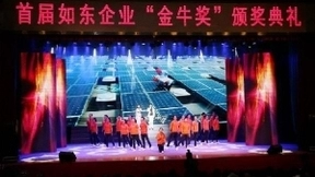 中天科技集团荣获首届如东企业“金牛奖 特别贡献奖”