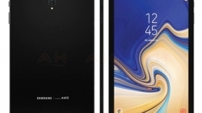 三星Galaxy Tab S4外观曝光：正面无实体键、高屏占比