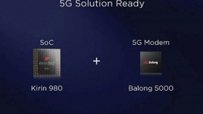 麒麟980可选配 华为发布5G基带Balong 5000
