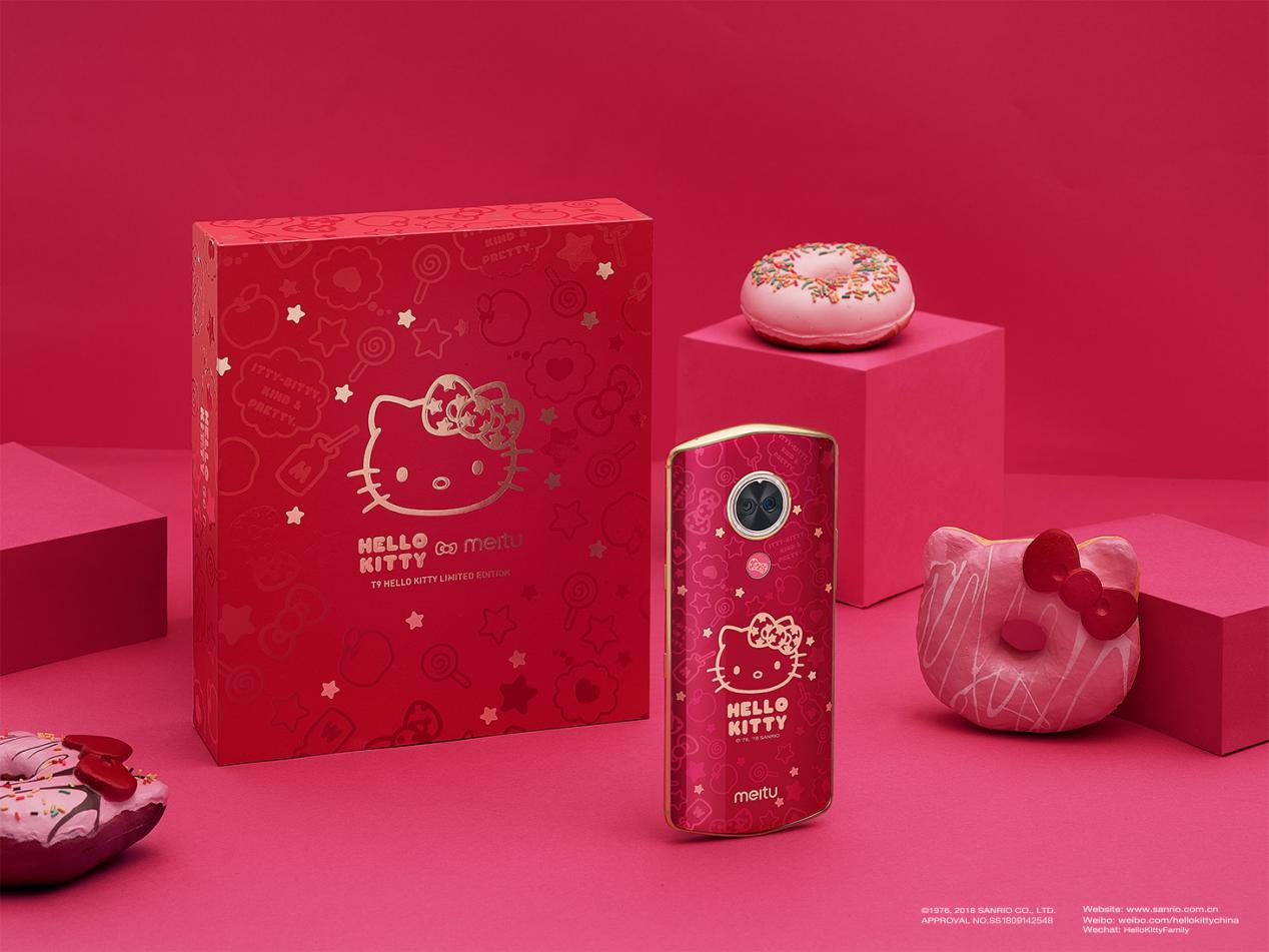 美图T9美少女战士、Hello Kitty限量版公布  外观设计梦幻十足