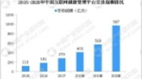 中国健康网络市场规模逼近千亿 大数据人工智能成为健康管理新意识
