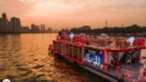 “京东号”亮相珠江，与小蛮腰齐力助威京东11.11全球好物节