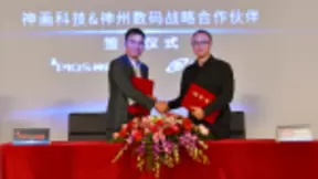 神画新推黑科技投影K1，携手神州数码战略合作