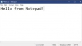 新的Windows 10 19H1测试版本增加了许多的记事本功能，以及其他相对较小的功能和设置更新