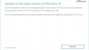 Windows 10更新十月版已大规模推送 用户可手动更新获取