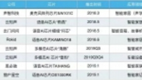语音公司集体杀入AI芯片 2019场景落地战打响！