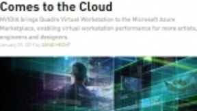 英伟达Quadro专业卡登陆微软Azure