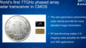 岸达科技发布全球首款相控阵77GHz CMOS毫米波雷达芯片