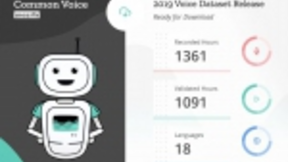 Mozilla基金会发起的Common Voice项目，发布新版语音识别数据集