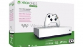 微软Xbox One S全数字版渲染图出炉：5月7日推出