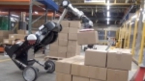 波士顿动力公司的Handle机器人码放箱子水平一流 远超人类