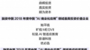 影谱科技获2018年度中国“AI商业化应用”领域最具投资价值企业奖