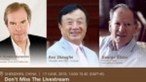 华为发布活动预告：任正非将与两位思想家对话100分钟