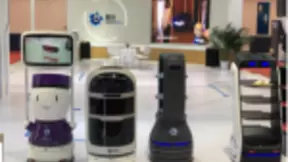 2019世界机器人大会 擎朗智能“机器人智慧餐厅”大放异彩