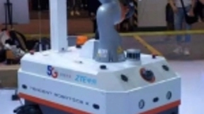 中兴通讯亮相2019世界人工智能大会 5G+机器人擦出火花