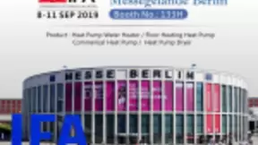 纽恩泰代表中国热泵行业亮相柏林IFA展，向世界展示节能智慧