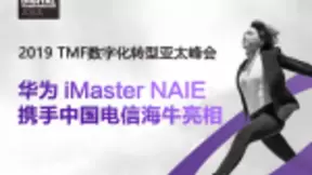 华为iMaster NAIE携手中国电信海牛平台亮相2019 TMF亚太峰会