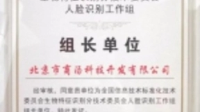 商汤科技当选国家人脸识别工作组组长单位，促进AI安全应用