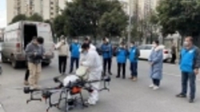 无人机上阵 成都金堂防控病毒用新招