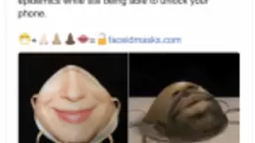 支持Face ID的口罩来了，一片40美元