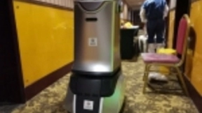 达闼5G云端防疫机器人助力青岛打赢抗疫攻坚战