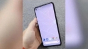 谷歌Pixel 4a真机再曝 挖孔屏+后置指纹