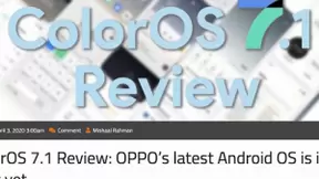 科技外媒评 ColorOS 7.1，UI 美观功能强大