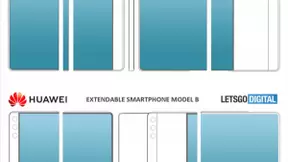 华为伸缩全面屏专利曝光：完美屏占比
