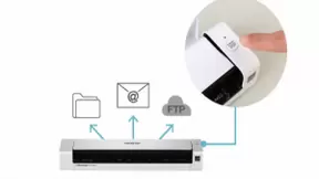 双向出纸，高效便携 Brother便携式双面扫描仪DS-740D轻巧上市