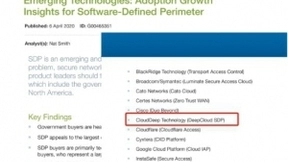 云深互联再次入选Gartner的SDP行业报告