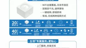 湖南电信全屋WiFi 让烦恼一键远离