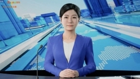 全球首个3D人工智能合成主播发布