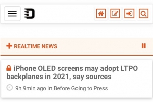 台媒：苹果iPhone 13 OLED屏幕将采用LTPO技术打造