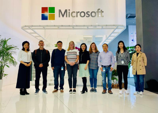 微软与上海合作源远流长,缔造可持续发展的全新格局