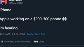消息称苹果正在研发售价200美元低价iPhone