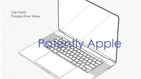 苹果 MacBook Pro 最新外观专利曝光：超窄边框设计
