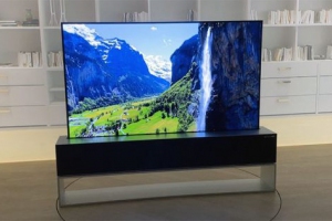 可卷曲OLED电视终于正式量产 LG预计年内上市