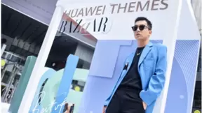 华为主题联合时尚芭莎空降深圳，携手开启数字科技的时尚新未来