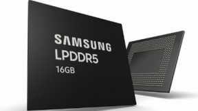 三星开始批量生产16GB LPDDR5 DRAM芯片