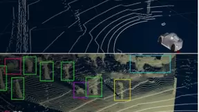 阿里达摩院其自研感知算法实现了对低线束LiDAR的高线束模拟