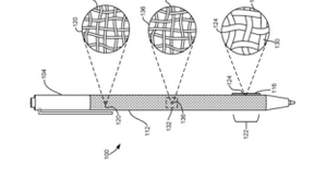 微软Surface Pen触笔新专利：表面无缝管织物覆盖物