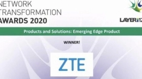 中兴通讯荣获Layer 123全球大会“新兴边缘产品”大奖