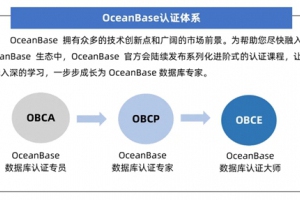OceanBase上线OBCA认证，推动分布式数据库人才生态发展