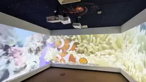 NEC新品投影为职工服务中心提供沉浸式视觉体验