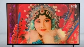 高分辨率QLED后又一重大突破 京东方全球首发55英寸超高清AMQLED显示屏