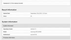 高通骁龙875版三星Galaxy S21+跑分成绩曝光