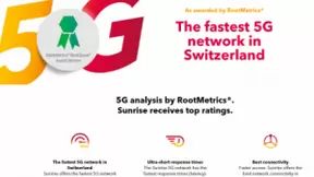 瑞士5G网络测试报告：华为助力Sunrise 5G全面领先！