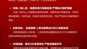 京东生鲜线上线下齐发力 京冀两地民生商品储备增加3倍