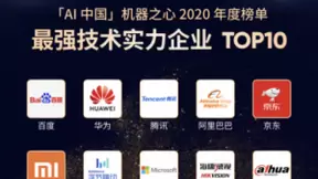 “最强技术实力企业TOP10”，百度荣膺「AI中国」机器之心年度榜单