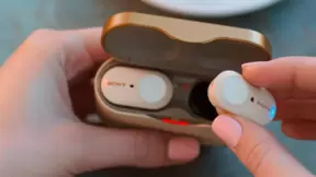 索尼真无线蓝牙降噪耳机WF-1000XM3 独特设计赋予更强的科技感